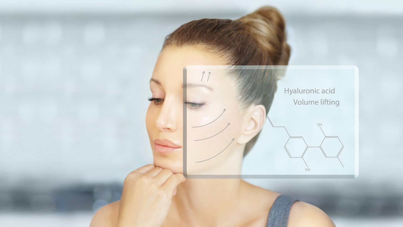 How Hyaluronic Acid (HA) works to keep your skin hydrated/ moisturized, reduce fine lines and boost skin elasticity